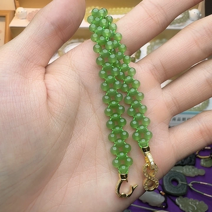 和田玉（碧玉）未镶嵌颈饰