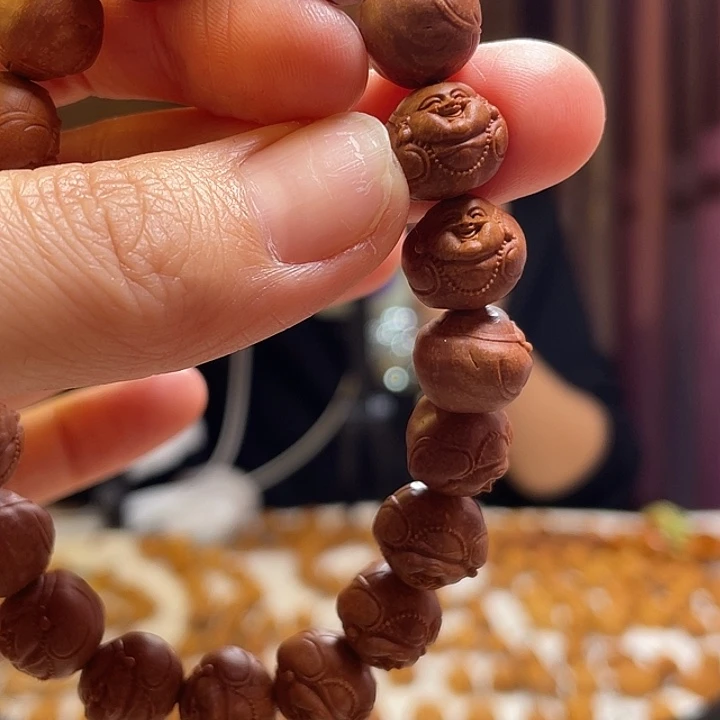 手串/手链橄榄核龙纹桃核