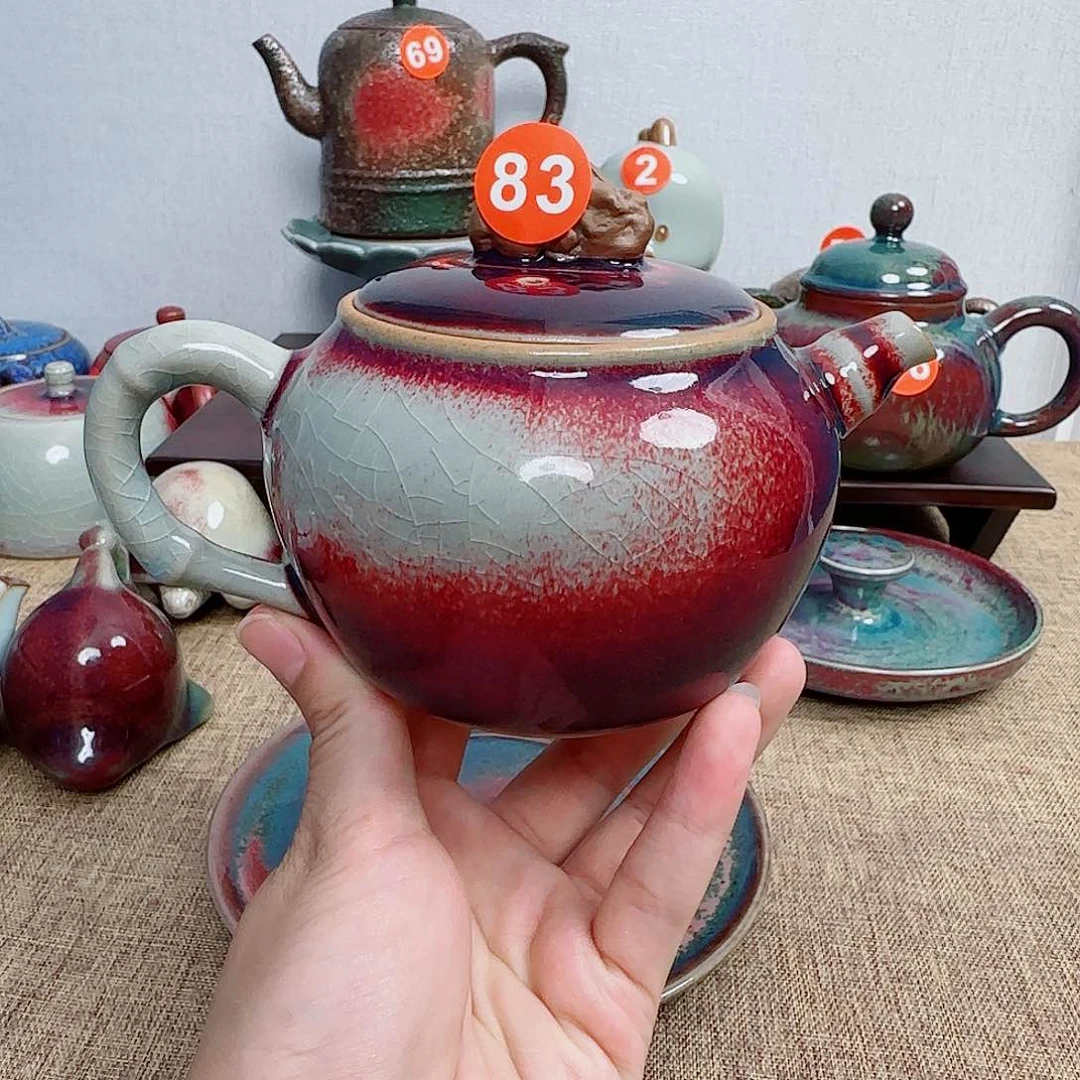 垕瓷甄选映玉煤烧