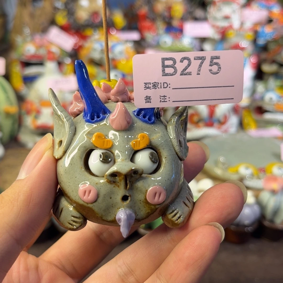 泥塑纯手工茶宠摆件