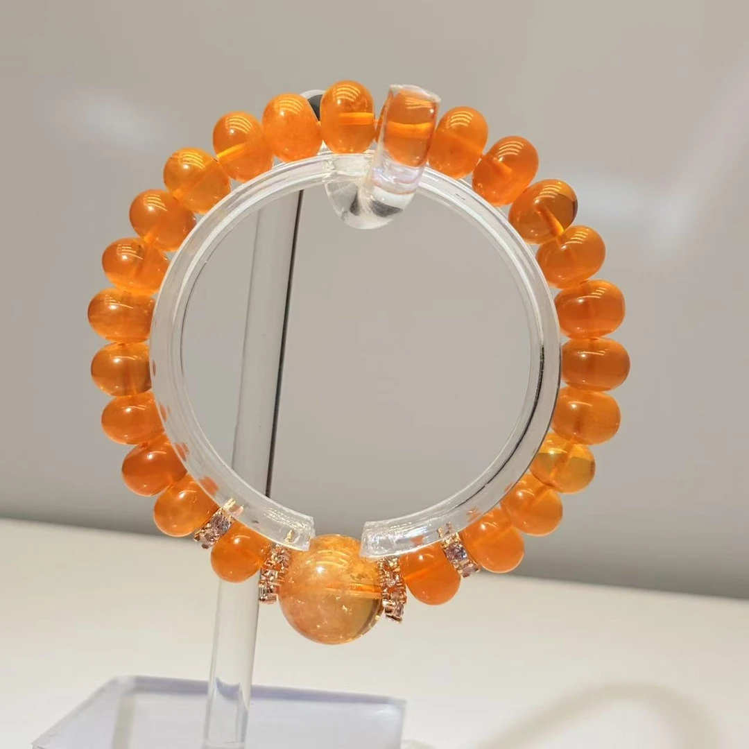 C106 蜜蜡手串 多样性发其一