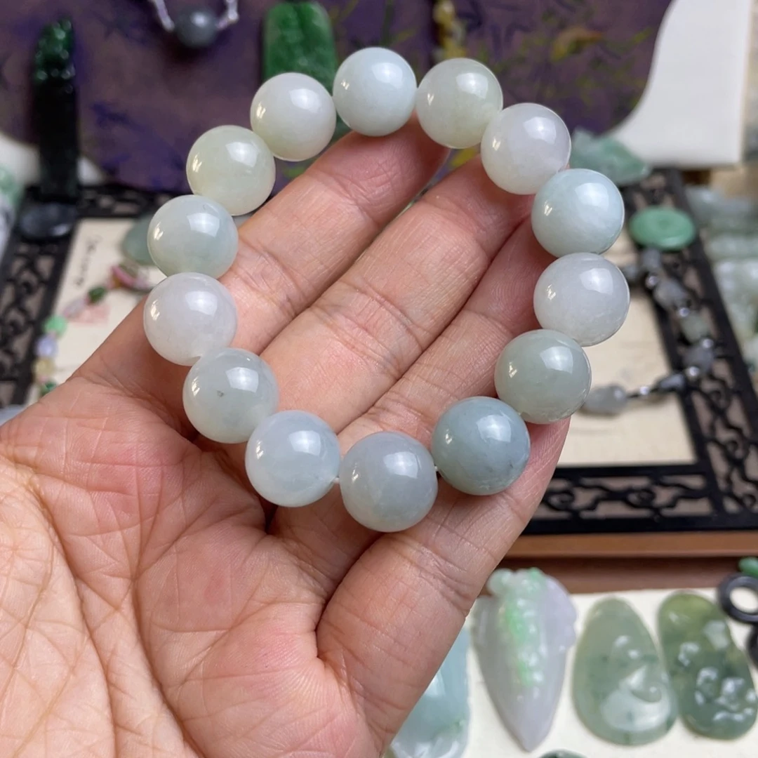 未镶嵌手链翡翠?***?大卡手链