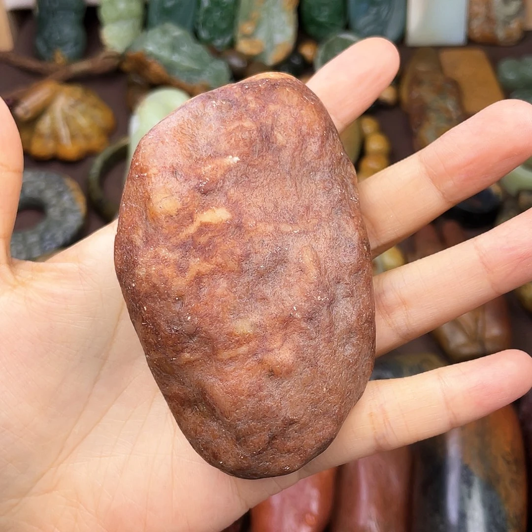 岫岩河磨玉（透闪石质玉）未镶嵌挂件