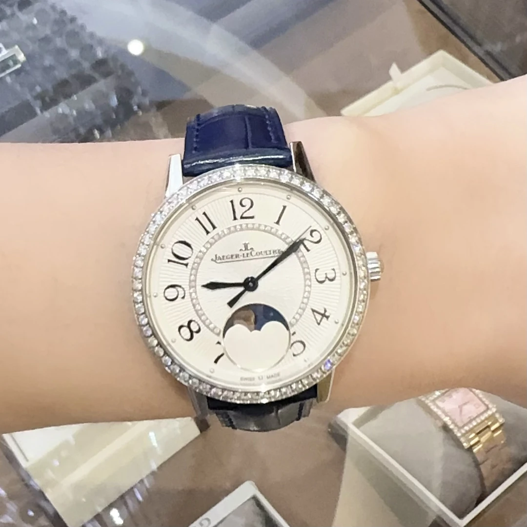 99新 Jaeger-LeCoultre/积家 麦麦推荐约会3578430机械女表23年