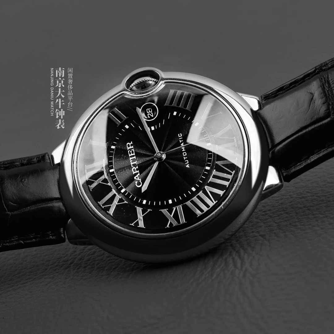 99新 Cartier/卡地亚 大牛/单表/蓝气球WSBB0003/42盘/