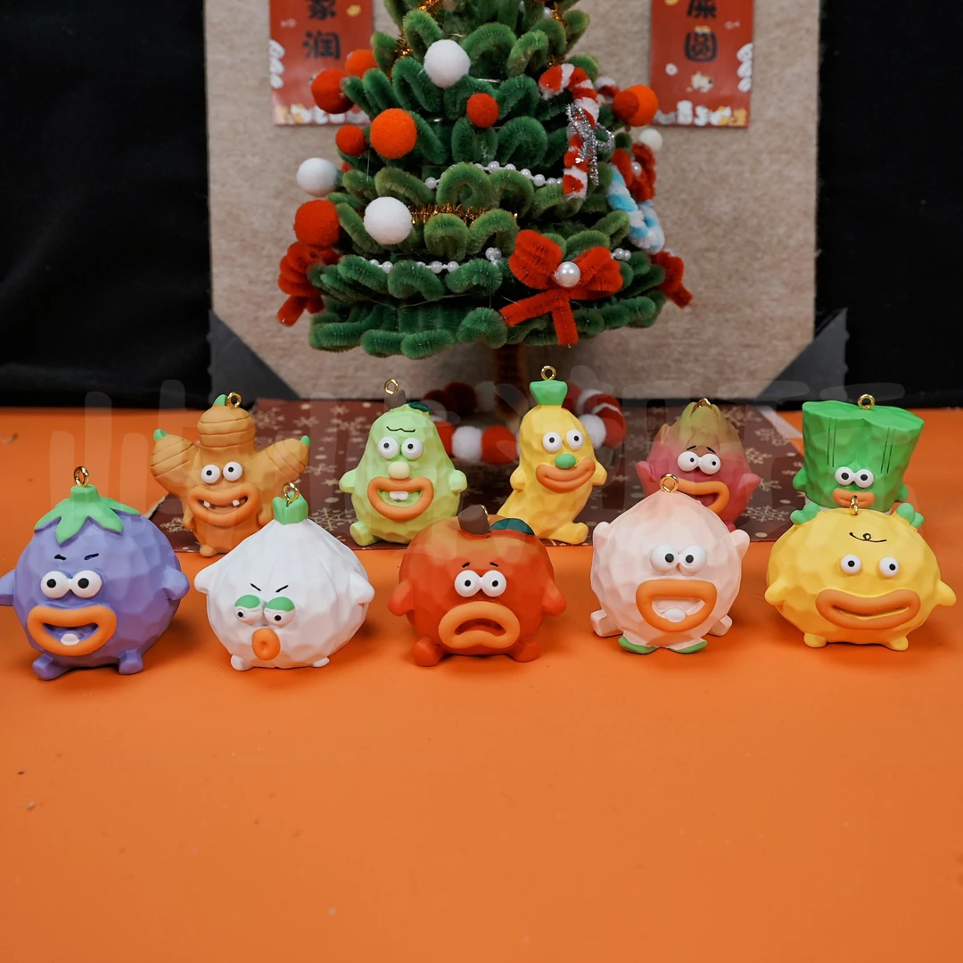 【九宫格+对对碰】果蔬大亨冲冲冲-装饰摆件包包挂创意可爱摆件