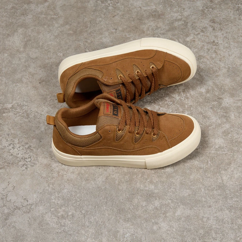 男鞋2025新款夏季透气百搭学生休闲板鞋小众复古运动潮鞋子低帮