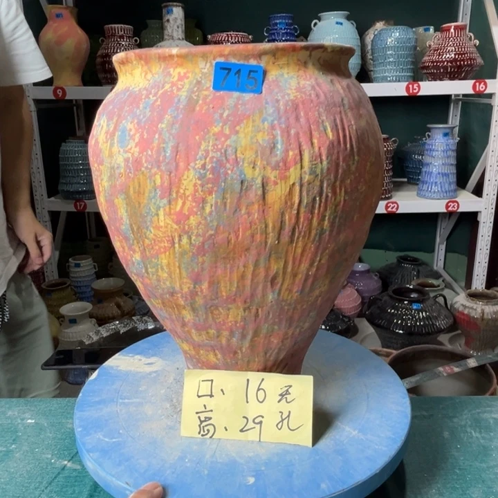景德镇陶瓷花盆花器715
