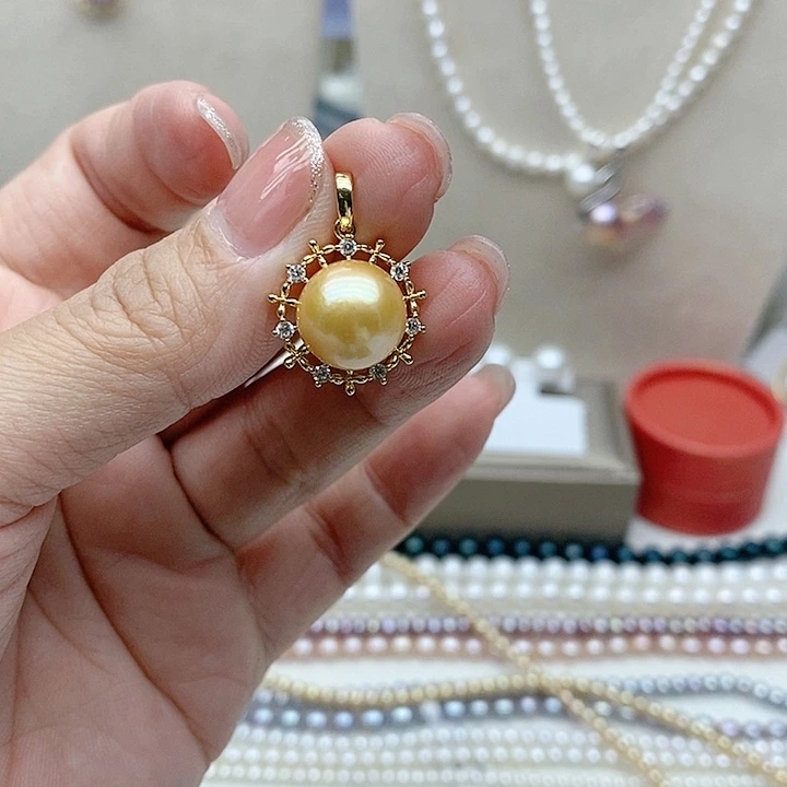 淡水珍珠颈饰未镶嵌