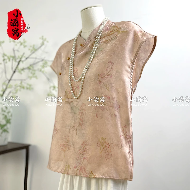 [桃花寻-上衣]小酒窝新国风 新中式时尚气质上衣-62