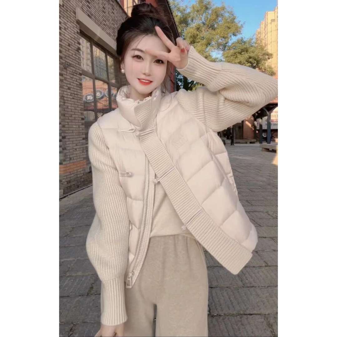 『冬日笔记W』新简约设计百搭时尚休闲高品鹅绒服22288