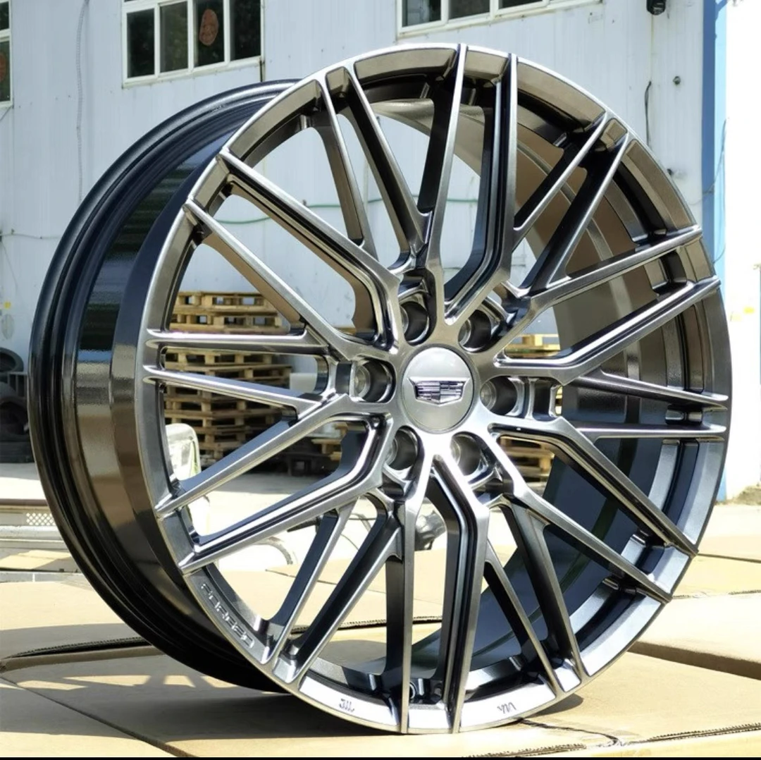 适用20寸凯迪拉克锻造轮毂 XT5 XT6 SRX别克昂科旗改装铝合金钢圈