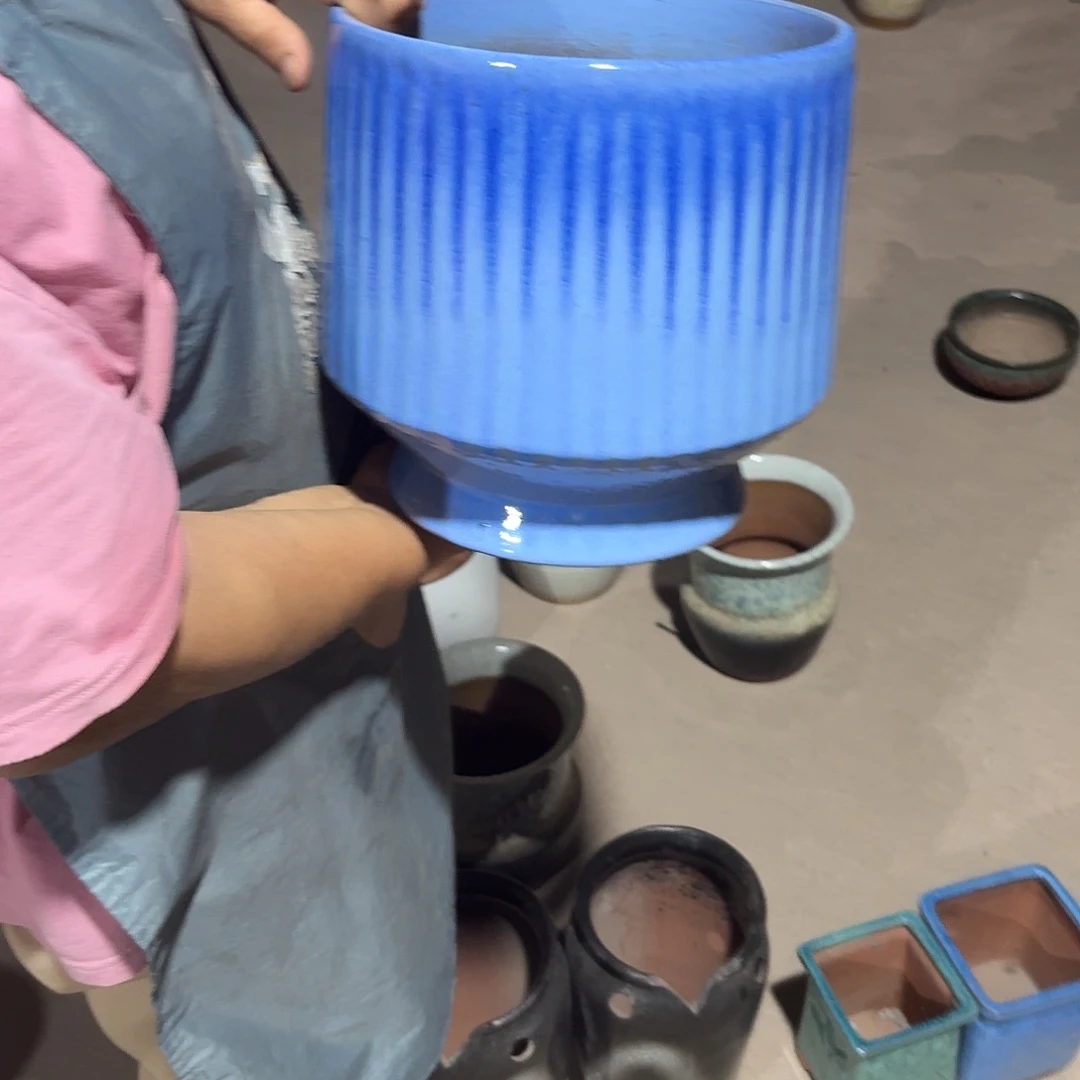 花盆紫砂口22高22