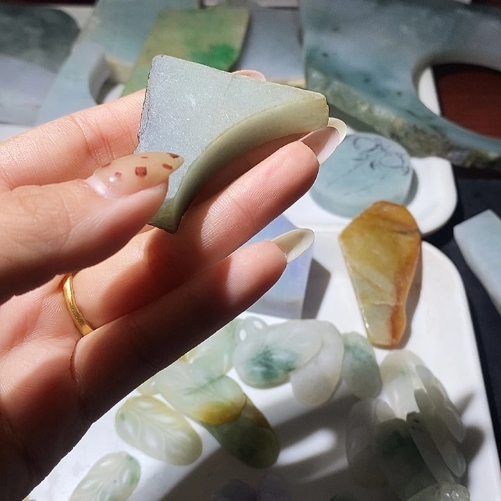 翡翠散珠天然翡翠