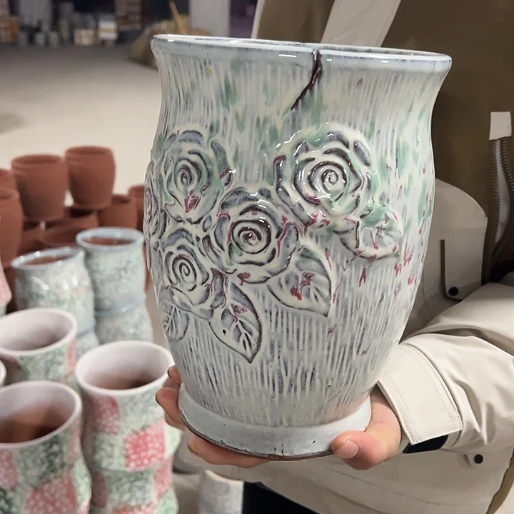 微瑕高度26厘米口径18