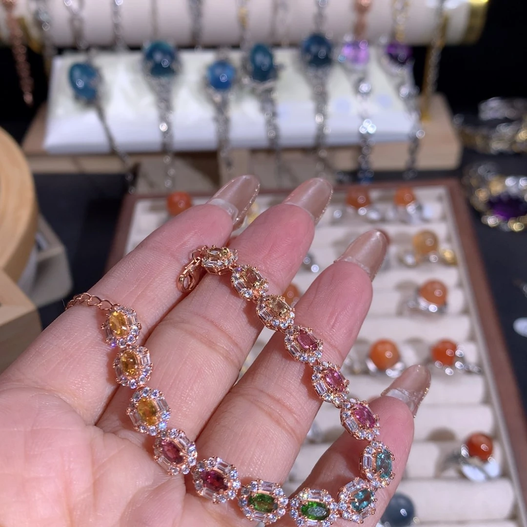 【闪购商品】水晶戒指银S925镶嵌y*y戒指