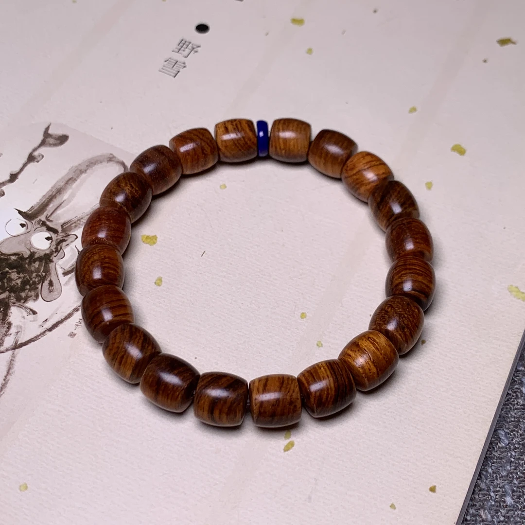 越南黄花梨sf09131140 直切珠10×10 13.5克JSM