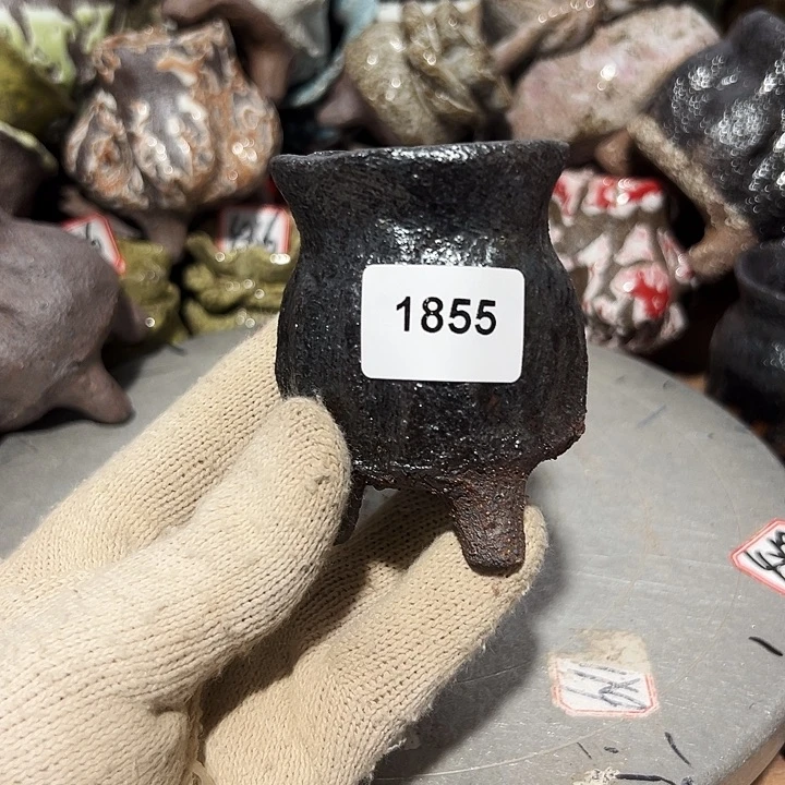 …****粗陶花盆制作就这样了