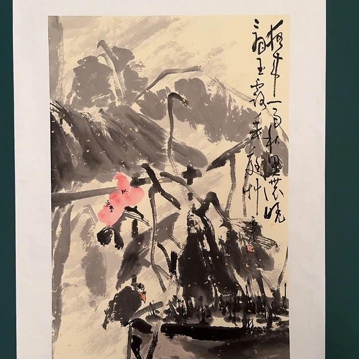 国画雷公老师画作画作