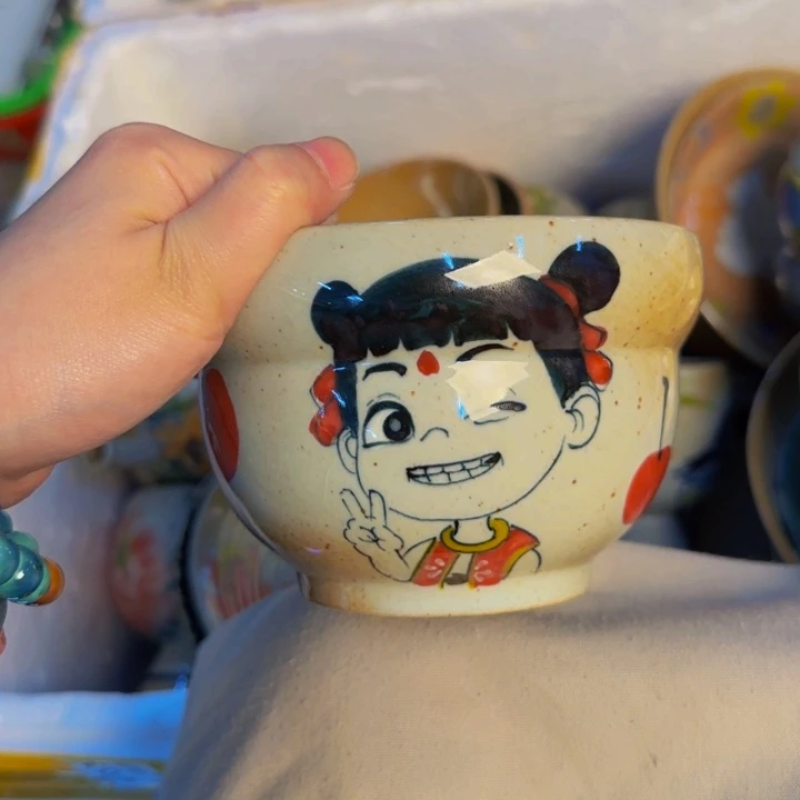 瓷片景德镇陶瓷手工手绘