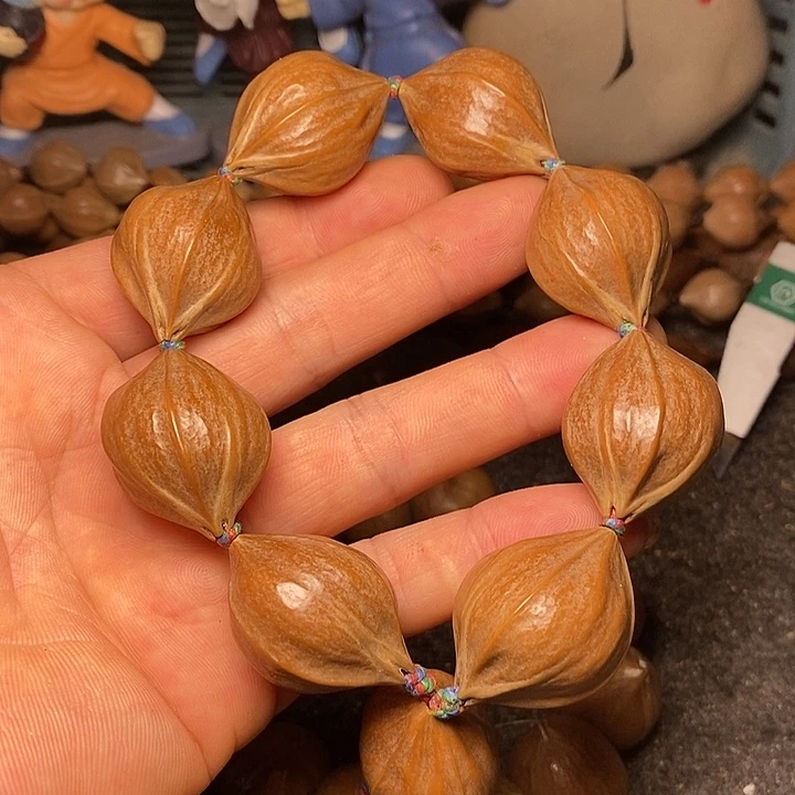 橄榄核手串四花手持16