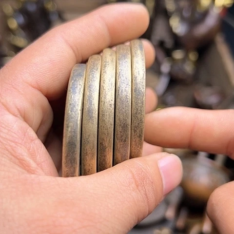 铜制文玩把玩物件