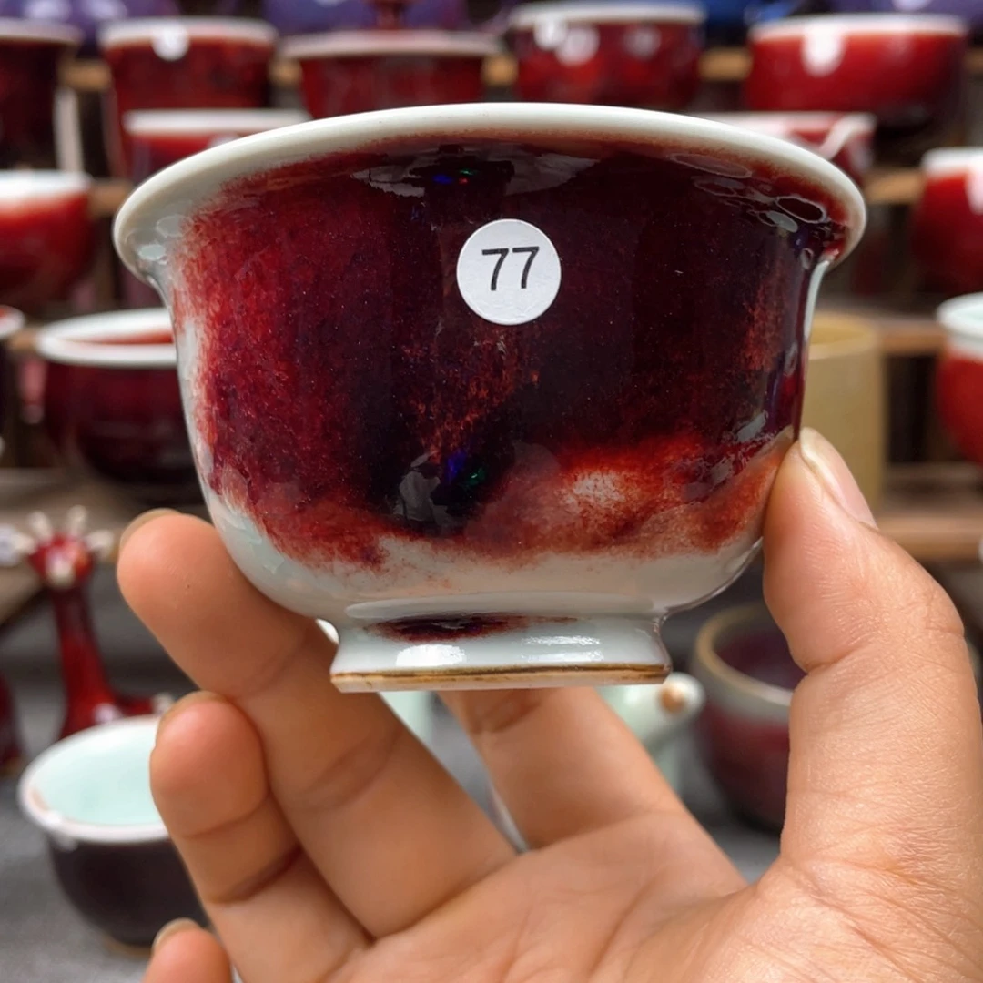 瓷片纯手工制作……微微瑕