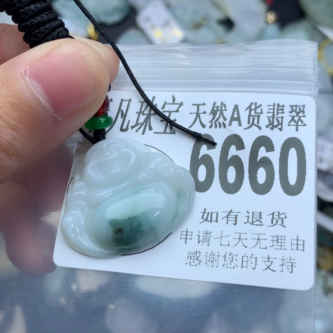 翡翠颈饰未镶嵌6660。
