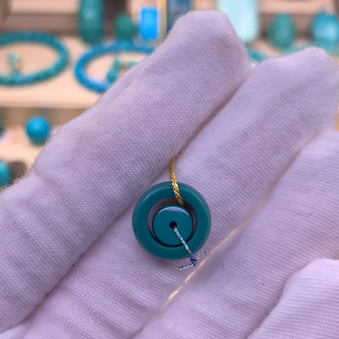 未镶嵌绿松石珠宝奇石