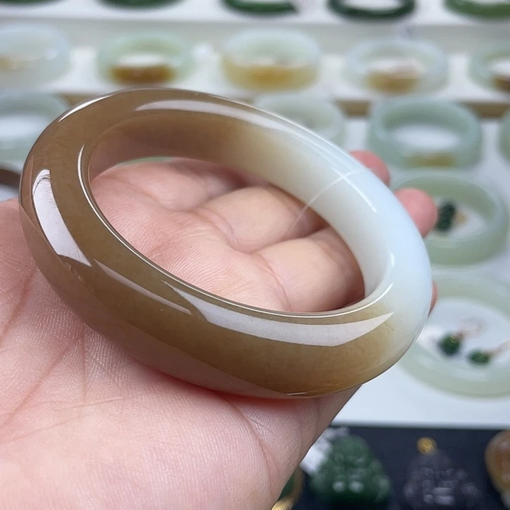 和田玉未镶嵌手镯20