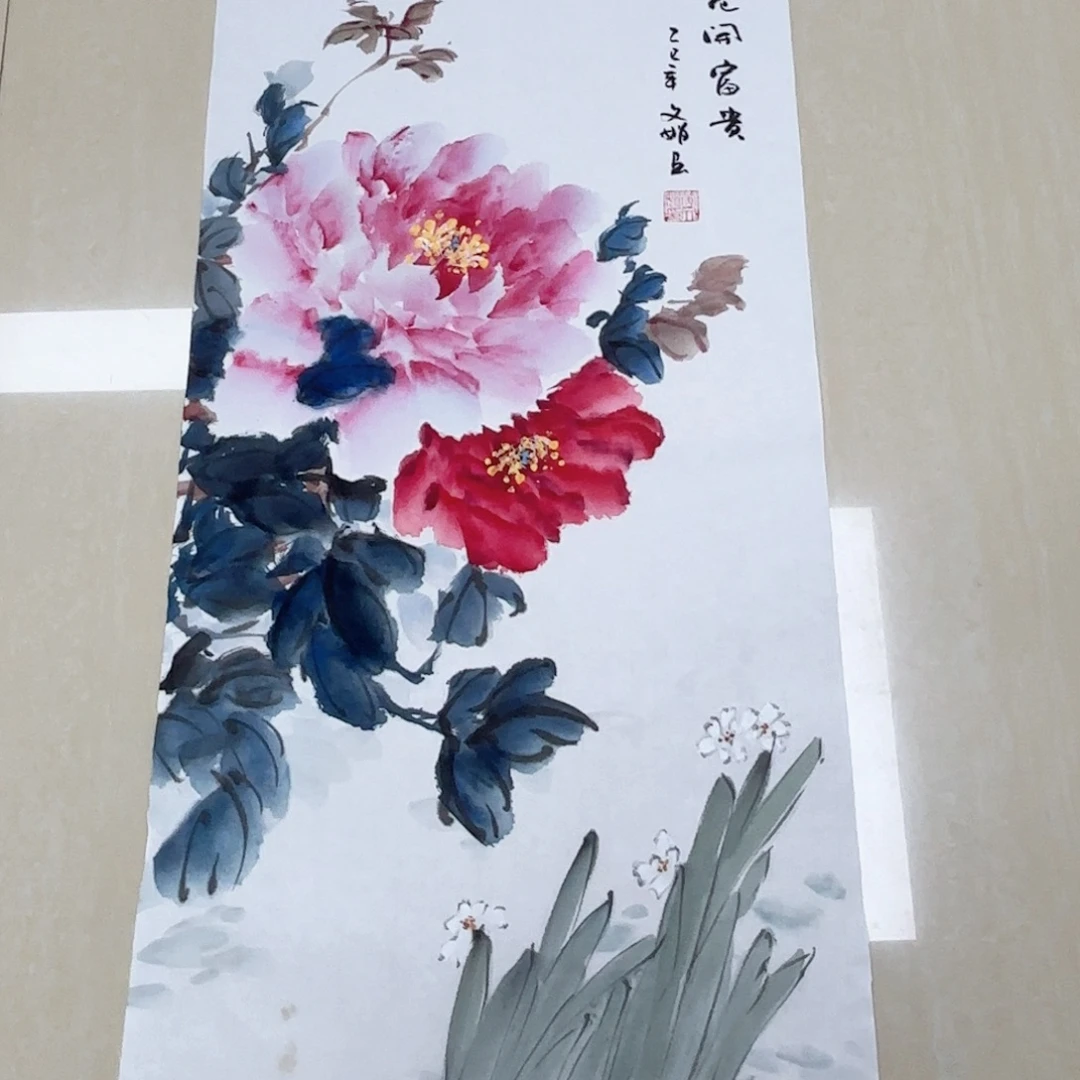 国画国画作品多次