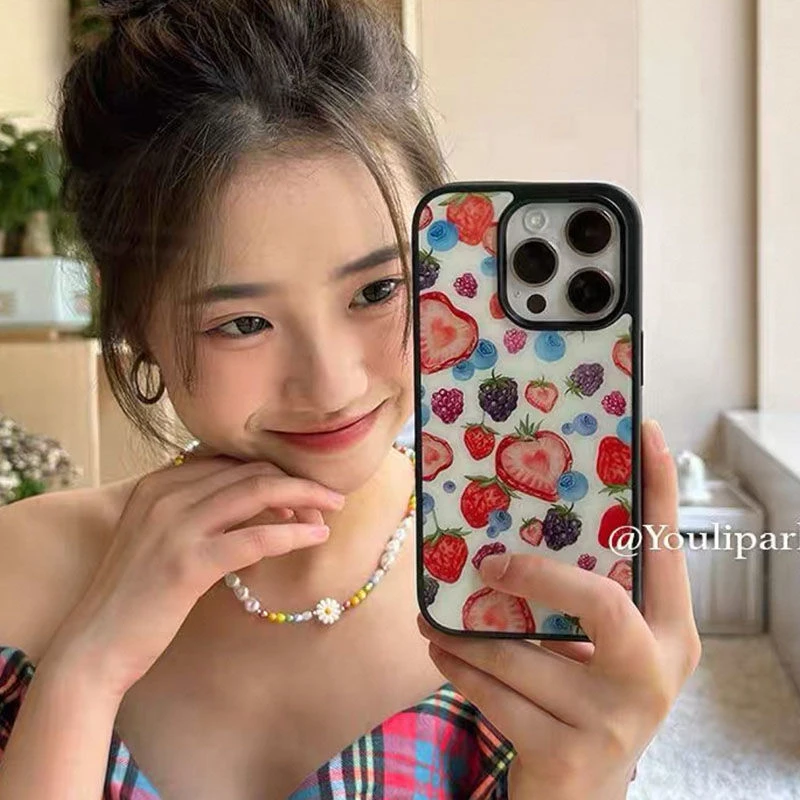 【开春福利】油画适用iPhone16proamx手机壳13苹果12小众14女壳15