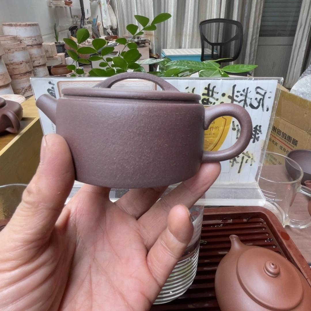 *****紫砂茶壶微瑕汉瓦。
