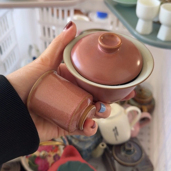 微瑕陶瓷茶具茶杯茶壶