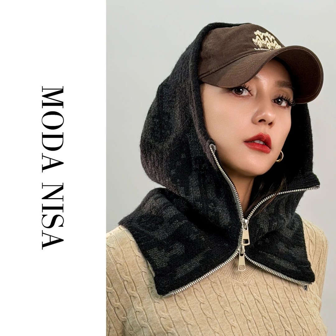 茉达霓莎MODANISA民族冬季拉法帽防风保暖针织（mdn-231）