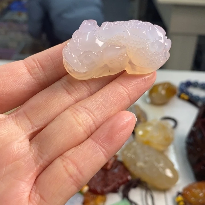 玛瑙/玉髓吊坠(不含链)未镶嵌