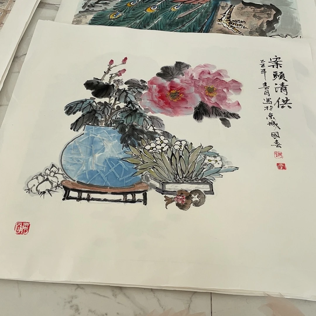 国画李国春国画作品欣赏