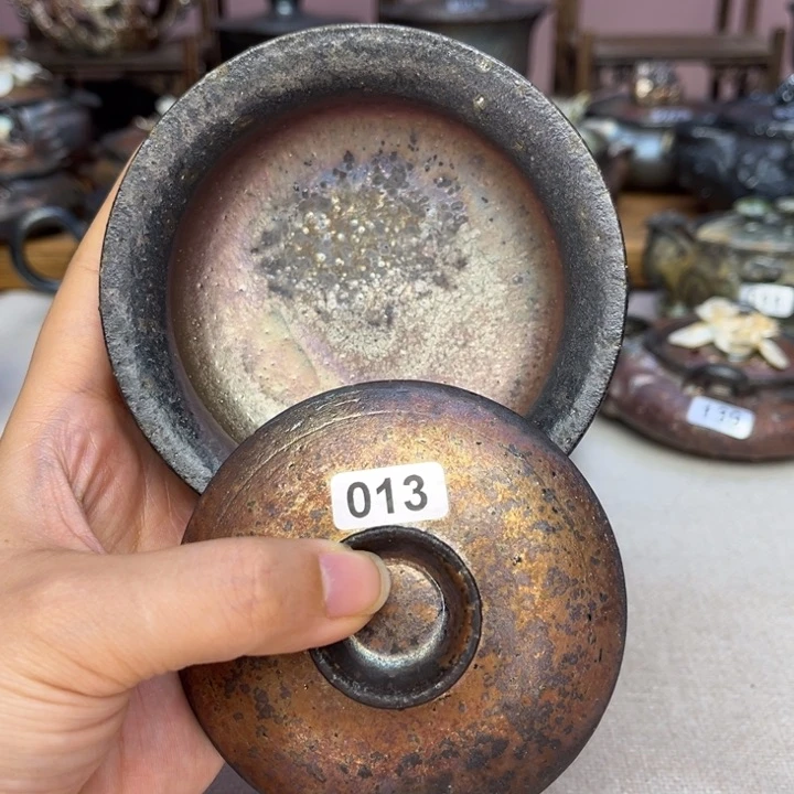 壶裸柴烧陶瓷茶具