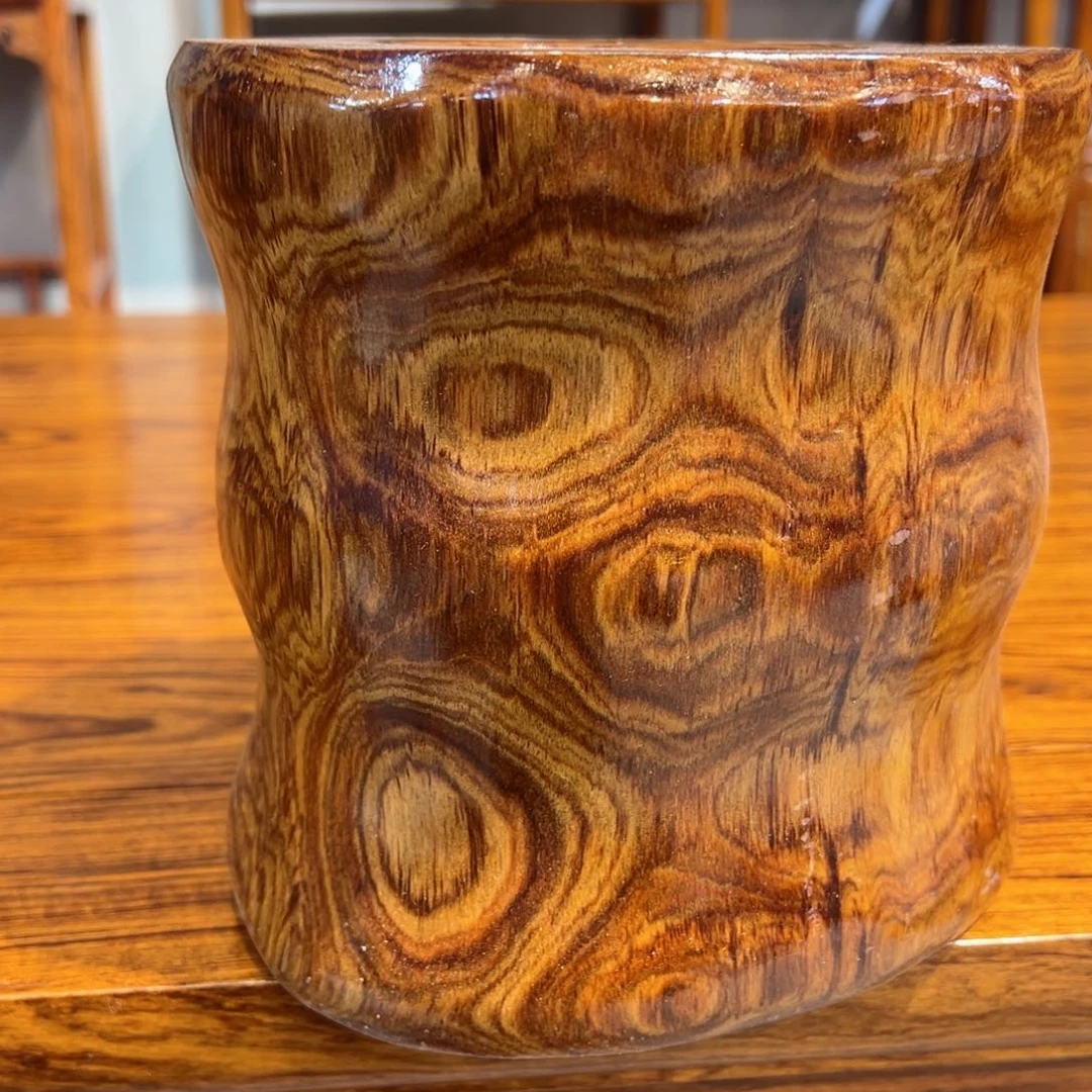 木顺**化笔筒工艺品摆件