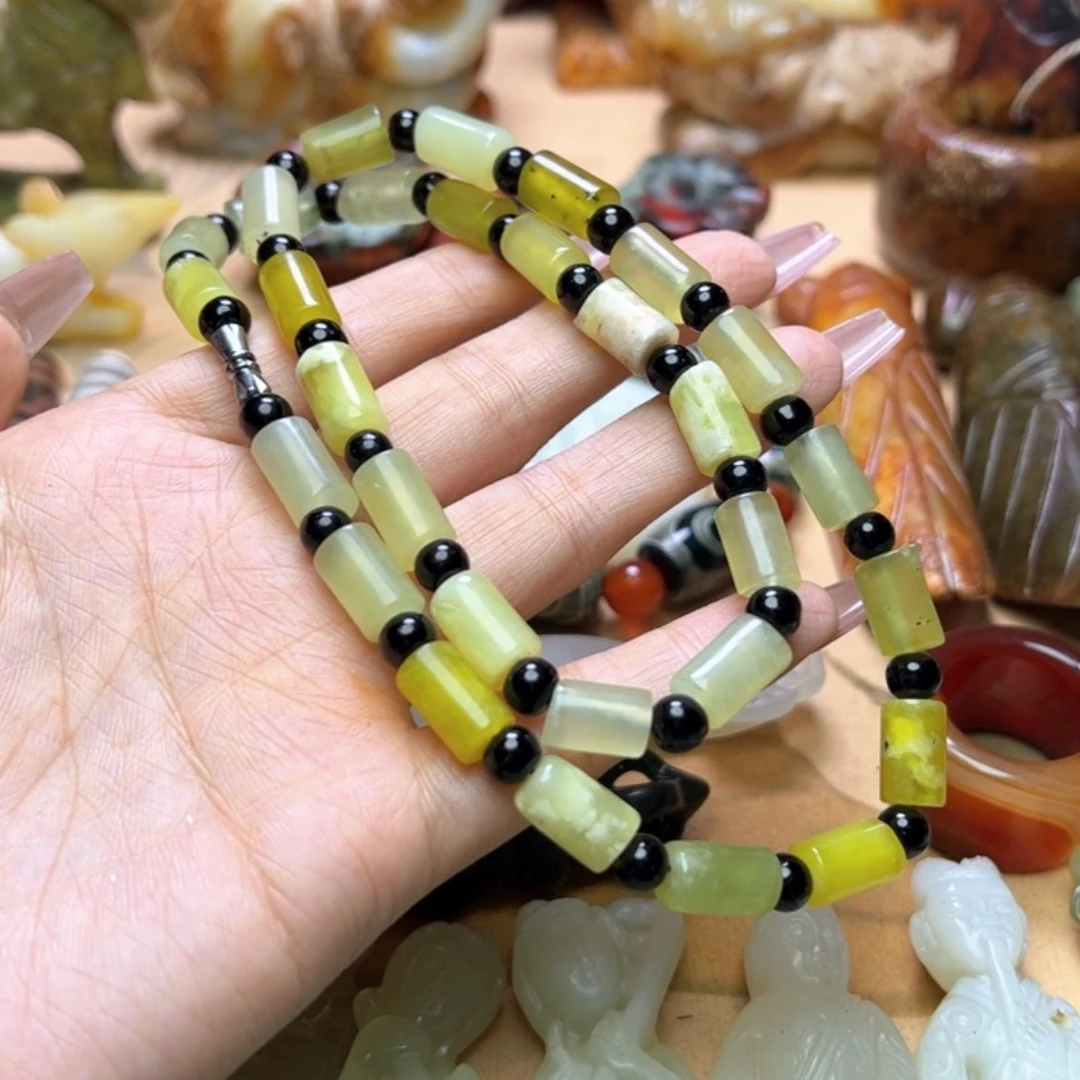 【闪购商品】蛇纹石玉颈饰未镶嵌