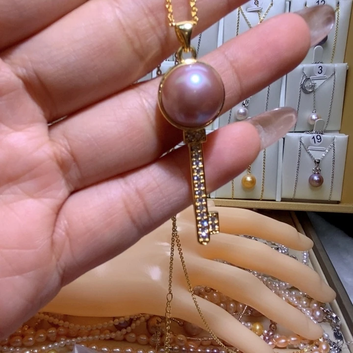 淡水珍珠未镶嵌耳饰