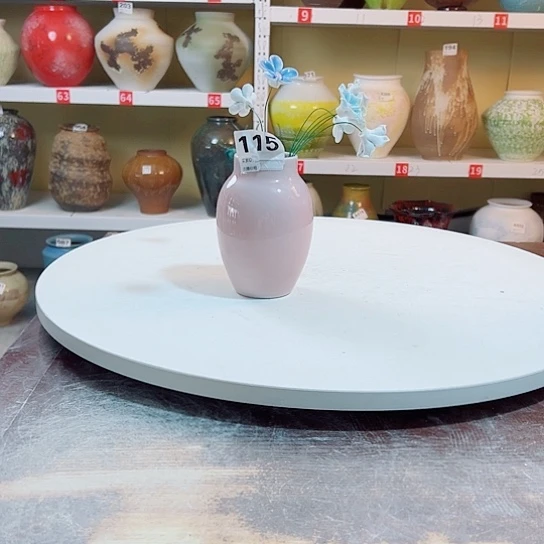 瓶高15口5.5。陶瓷精品摆件。115