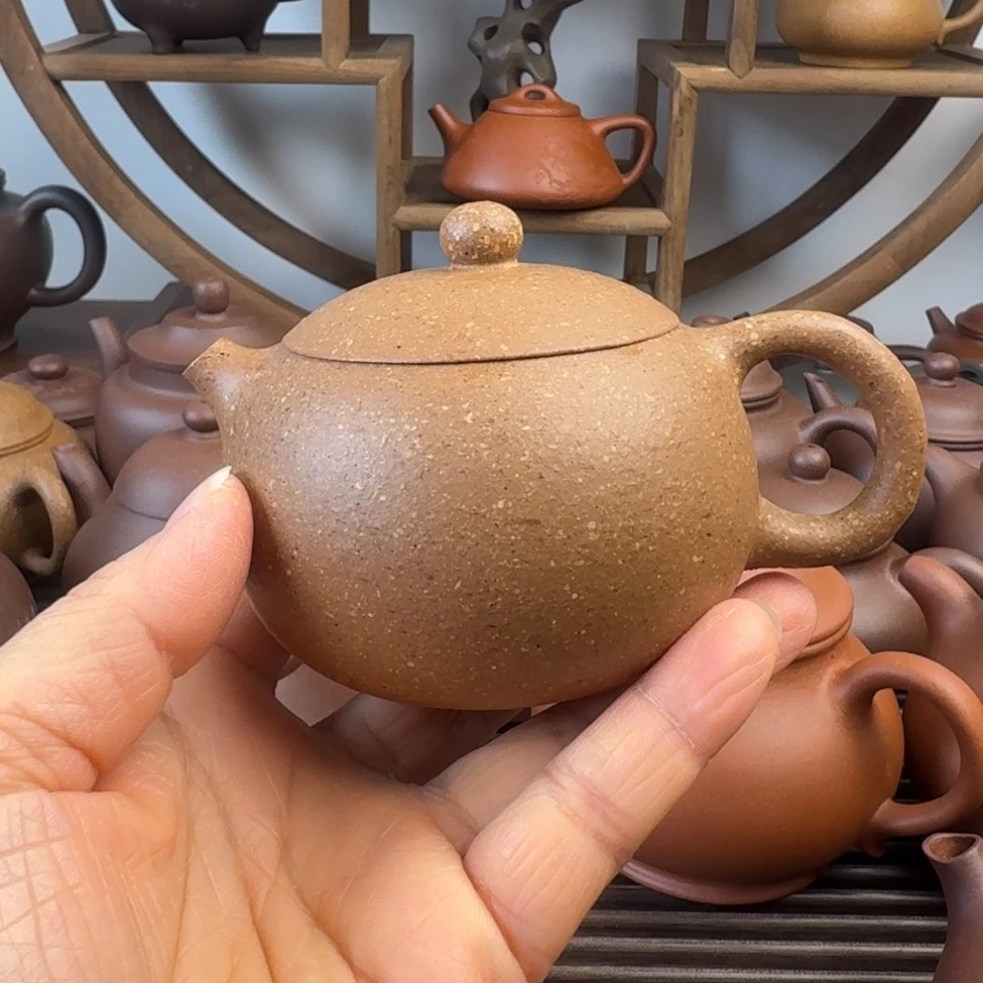 紫砂茶壶180cc西施梨皮段泥