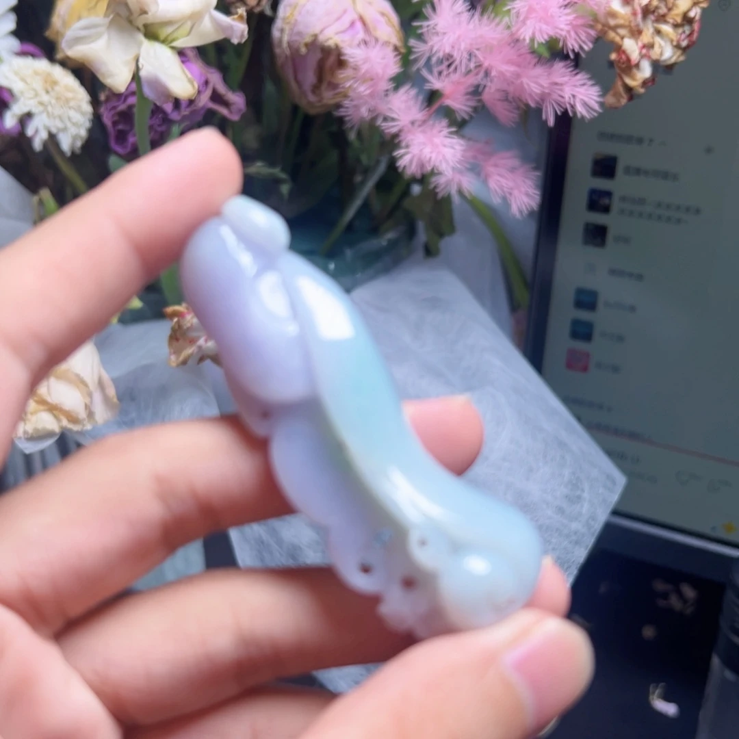 翡翠未镶嵌颈饰翡翠挂件