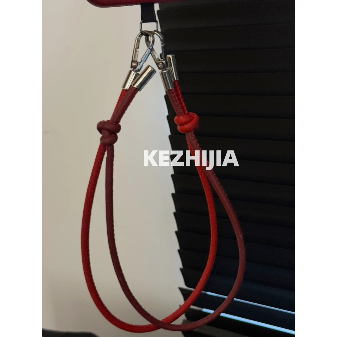 高级精致双色可伸缩调节挂绳可挂脖带手腕件挂件手机壳通用装饰