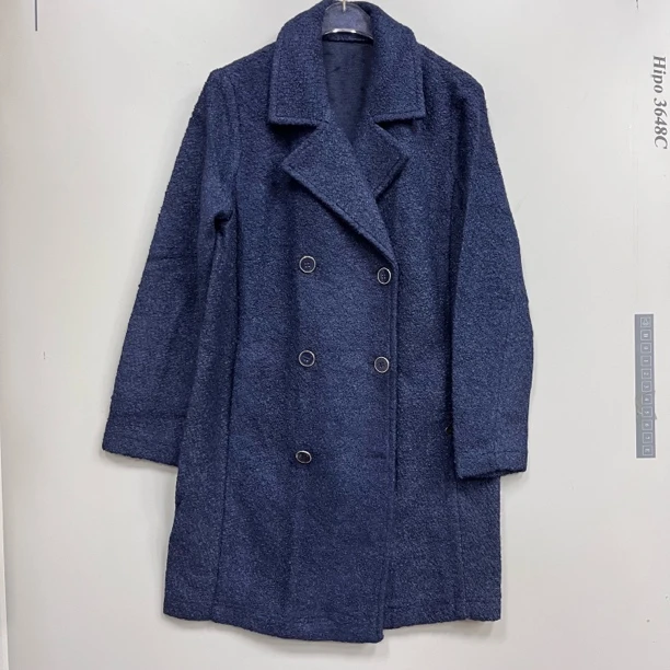 2509201意系M系棉羊毛混纺大衣女品质4000+中长款25早秋新款