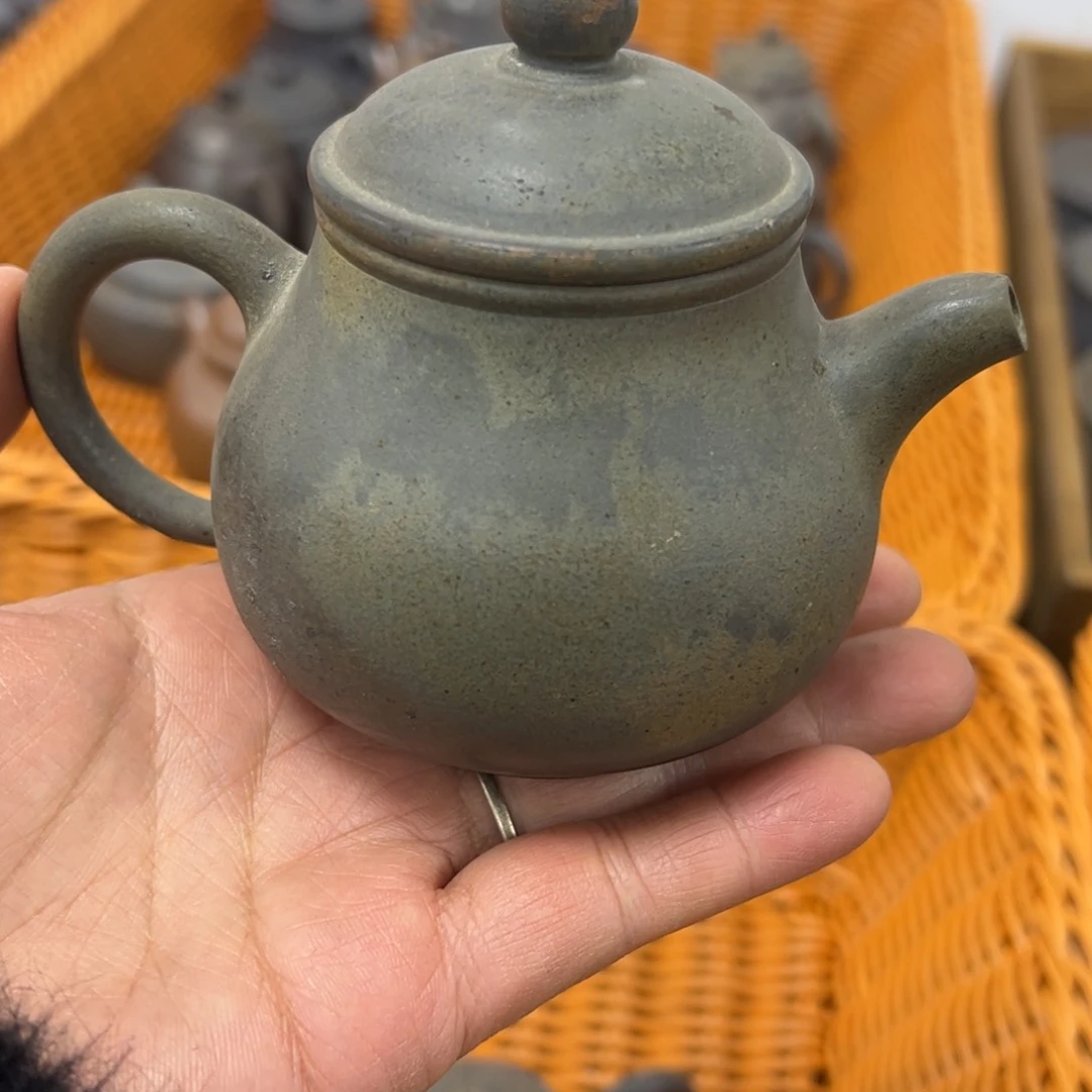 贵台龙窑柴烧茶壶104明*