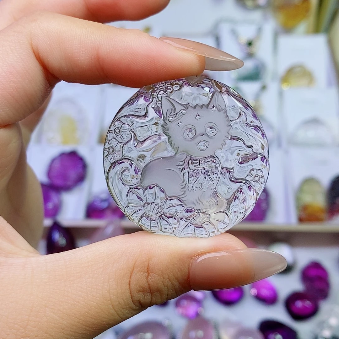 未镶嵌吊坠(赠链)水晶