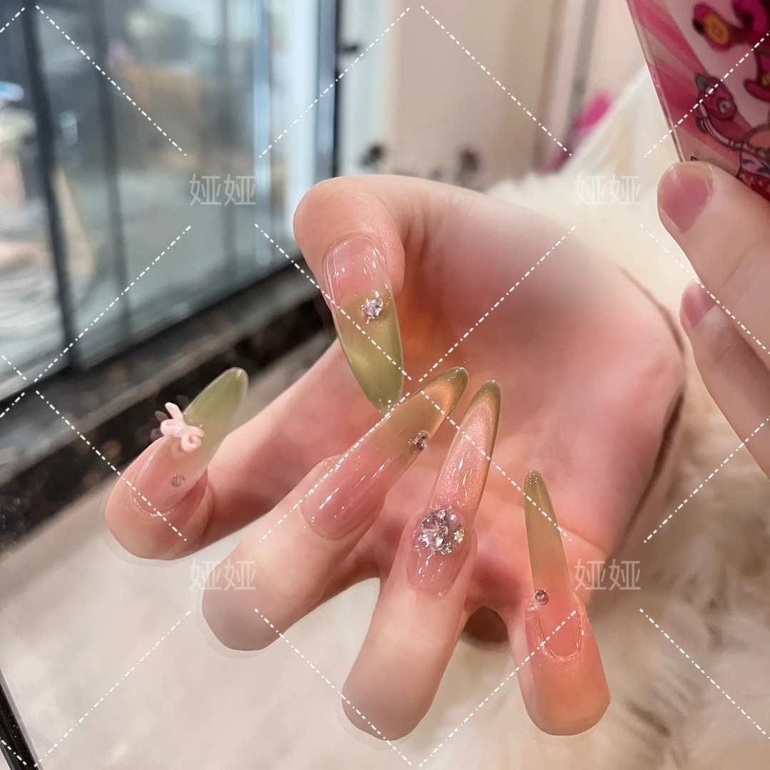 【春日芭乐】春季新品纯手工穿戴甲可拆卸十片装