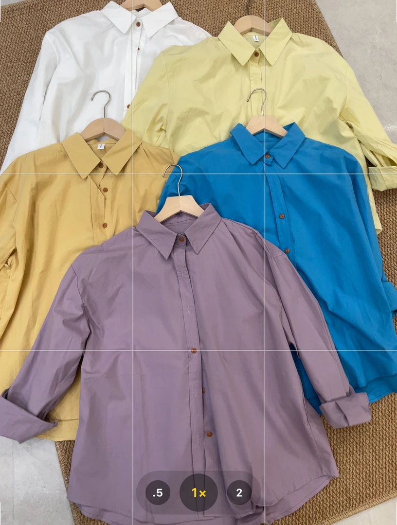 【小白姐姐】5003自留款衬衫糖果色春夏款